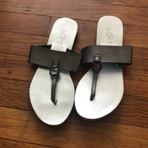 Loft Silver Sandals